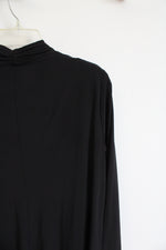 Evan-Picone Black Beaded Dress & Cardigan Set | 8