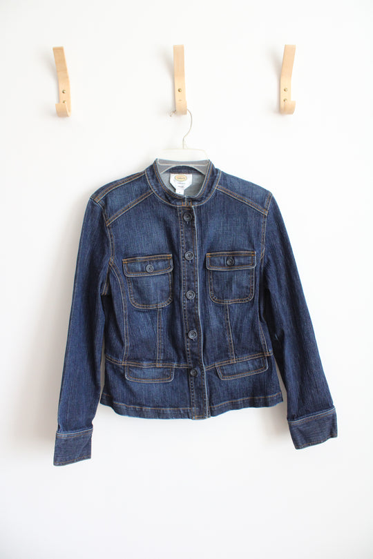 Talbots Stretch Dark Wash Jackets | 6