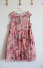 Lovely Grace Polyester Summer Flower Dress | 2XL