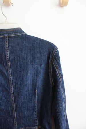 Talbots Stretch Dark Wash Jackets | 6