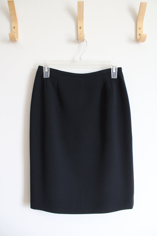 Larry Levine Black Pencil Skirt | 4P