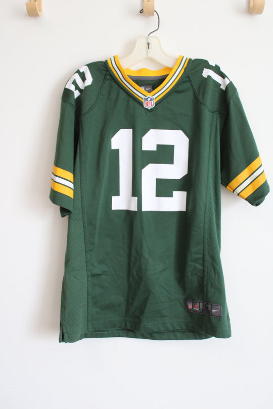 NFL On Field #12 Rodgers Green Bay Packers | Youth L