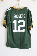 NFL On Field #12 Rodgers Green Bay Packers | Youth L