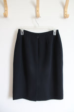 Larry Levine Black Pencil Skirt | 4P