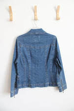 AMX Full Zip Denim Jacket | L