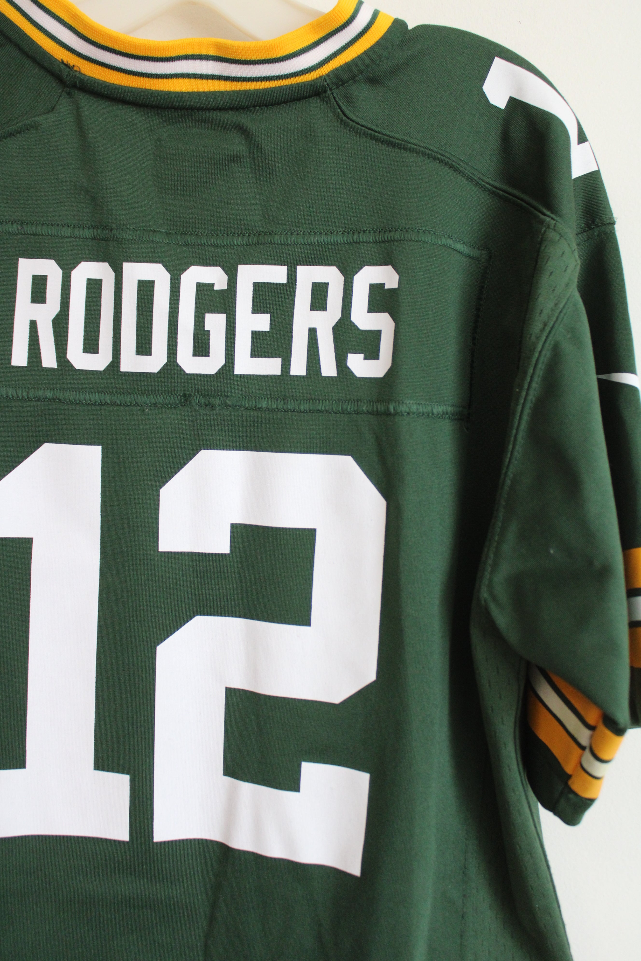 NFL On Field #12 Rodgers Green Bay Packers | Youth L