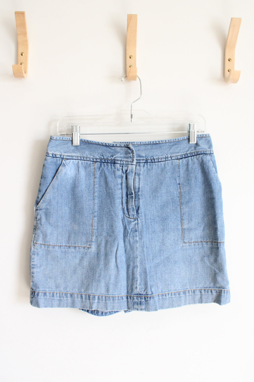 Cherokee Denim Mini Skort | 8