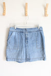 Cherokee Denim Mini Skort | 8