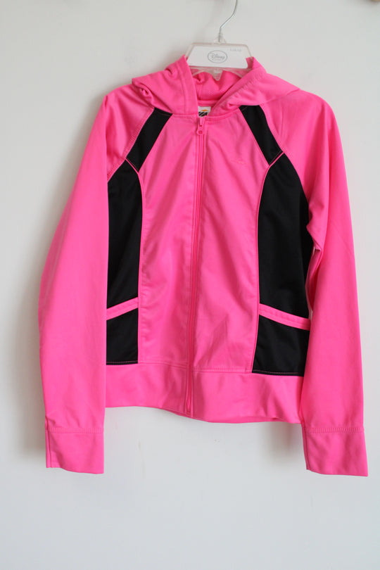 Avia Neon Pink Zip Up Hoodie | Youth 14/16
