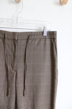 J.Jill Brown & Tan Houndstooth Pants | S