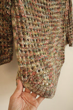 Westport Multicolor Crochet Top With Metallic Threading | S