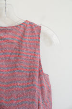 NEW LOFT Red Blue & White Striped Tied Tank Top | XXS Petite