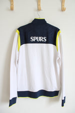 Under Armour Spurs Navy Yellow & White Full Zip Jacket | XL