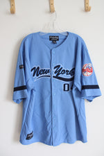 Jordan Craig USA Signature Series Blue New York #04 Baseball Jersey | 2XL