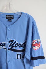 Jordan Craig USA Signature Series Blue New York #04 Baseball Jersey | 2XL