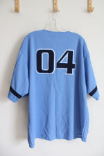 Jordan Craig USA Signature Series Blue New York #04 Baseball Jersey | 2XL