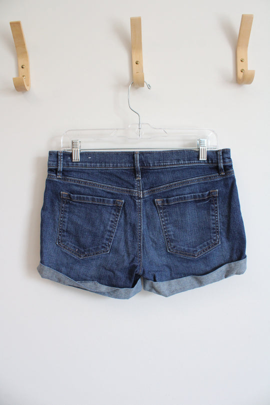 Ann Taylor Loft Blue Denim Shorts | 4