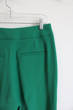Banana Republic Kelly Green Wide Leg Trouser Pants | 4