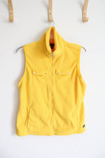 Chaps Sport Yellow Fleece Vest | XL