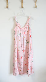 NEW Bedhead Pajamas Light Pink Floral Cotton Nightgown | XS