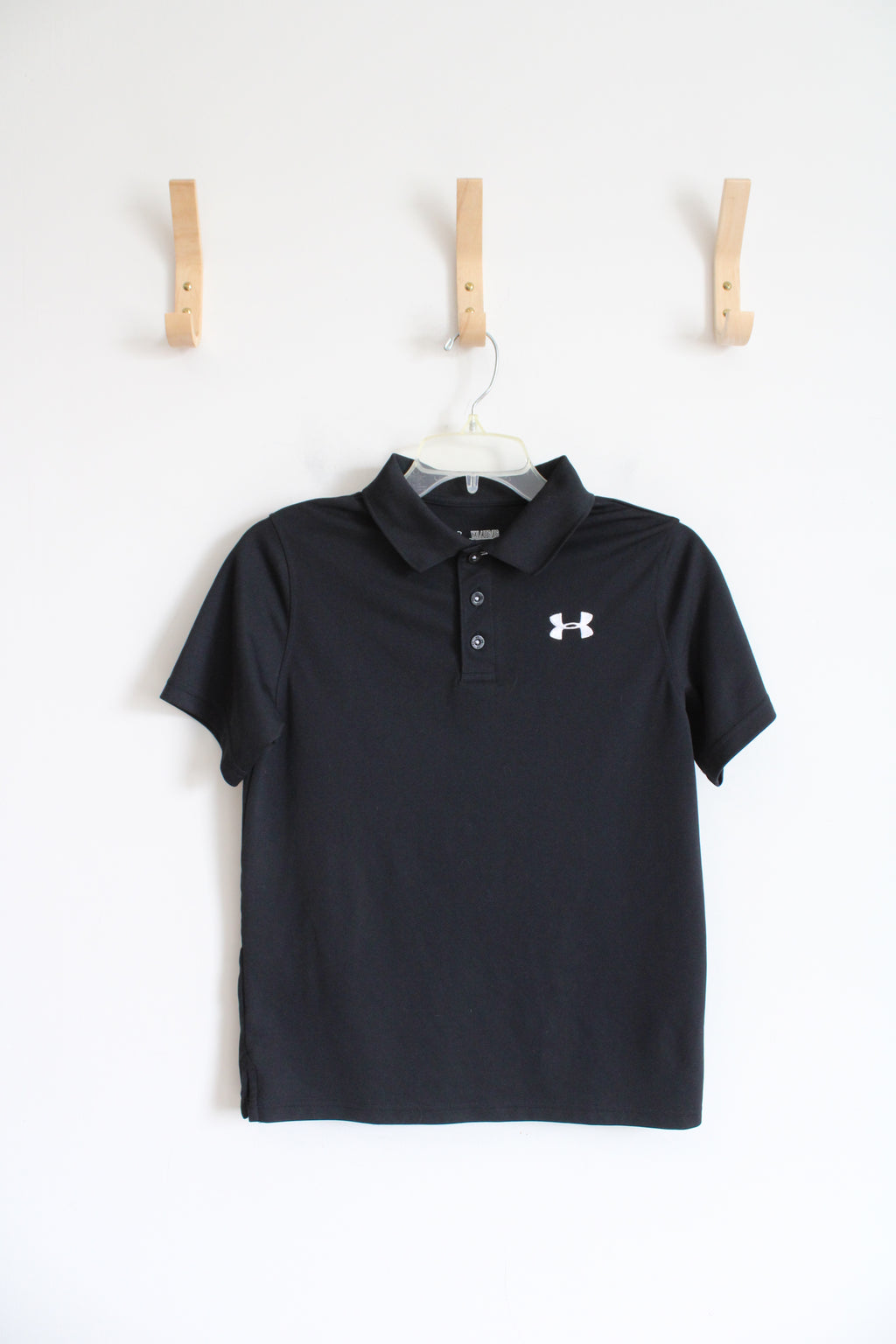 Under Armour Black Polo Shirt | Youth XL