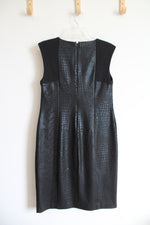 Chico's Black Snakeskin Sheath Dress | 0 (S)