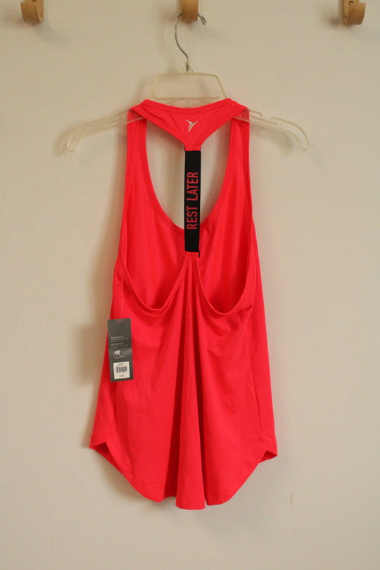 NEW Old Navy Active Bright Pink Rest Later Tank | XS