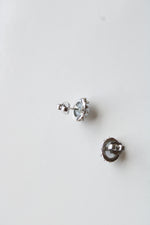 Blue Moonstone Oval Earrings