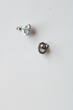 Blue Moonstone Oval Earrings