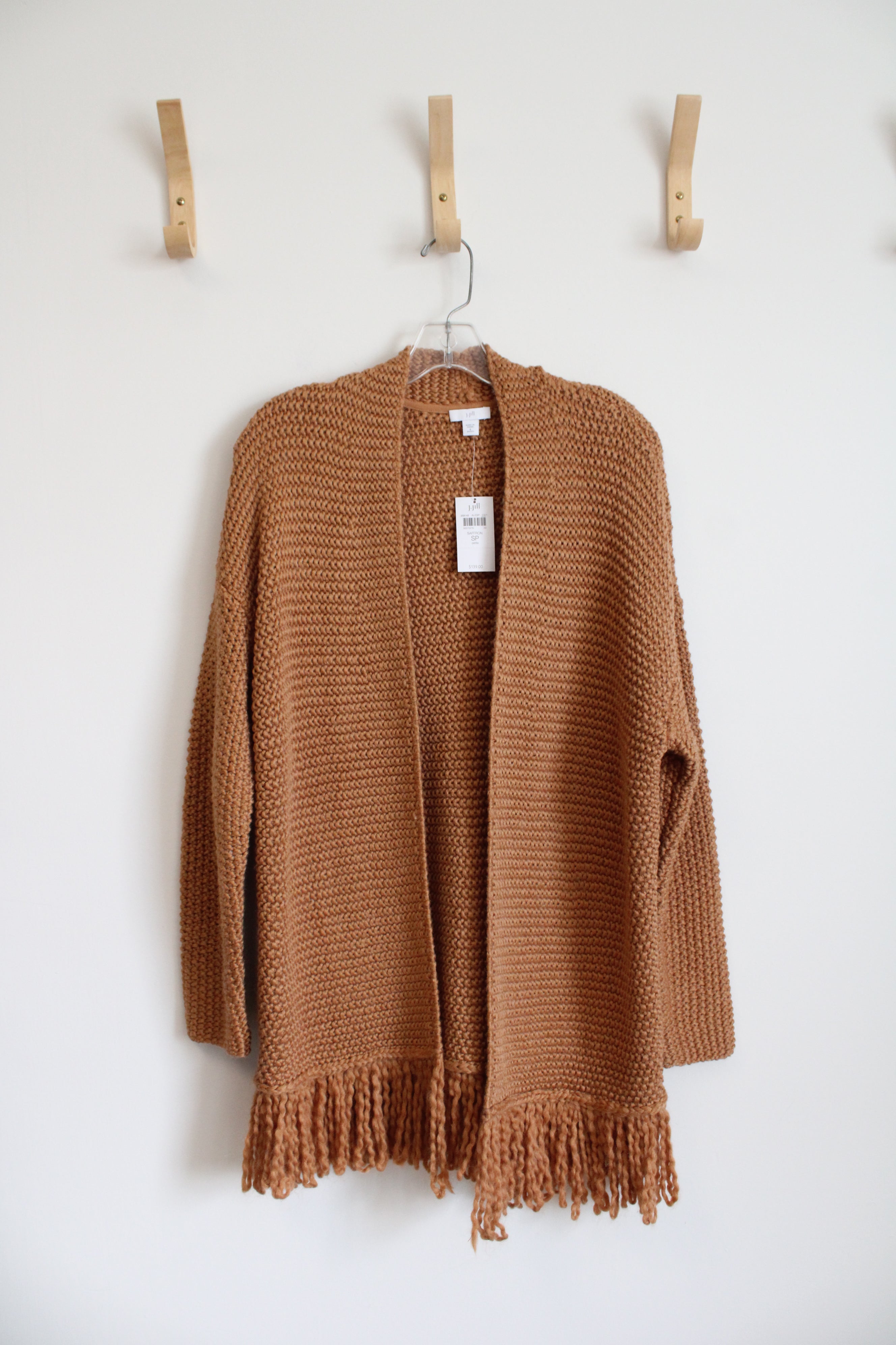 Cardigan J Jill En Laine - Marron Taille S Petite, Occasion Très Bon État