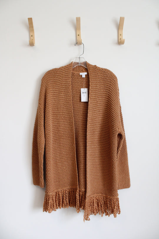 NEW J.Jill Saffron Knit Cardigan | S Petite