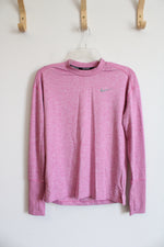 Nike Red Athletic Long-Sleeve Top | XS