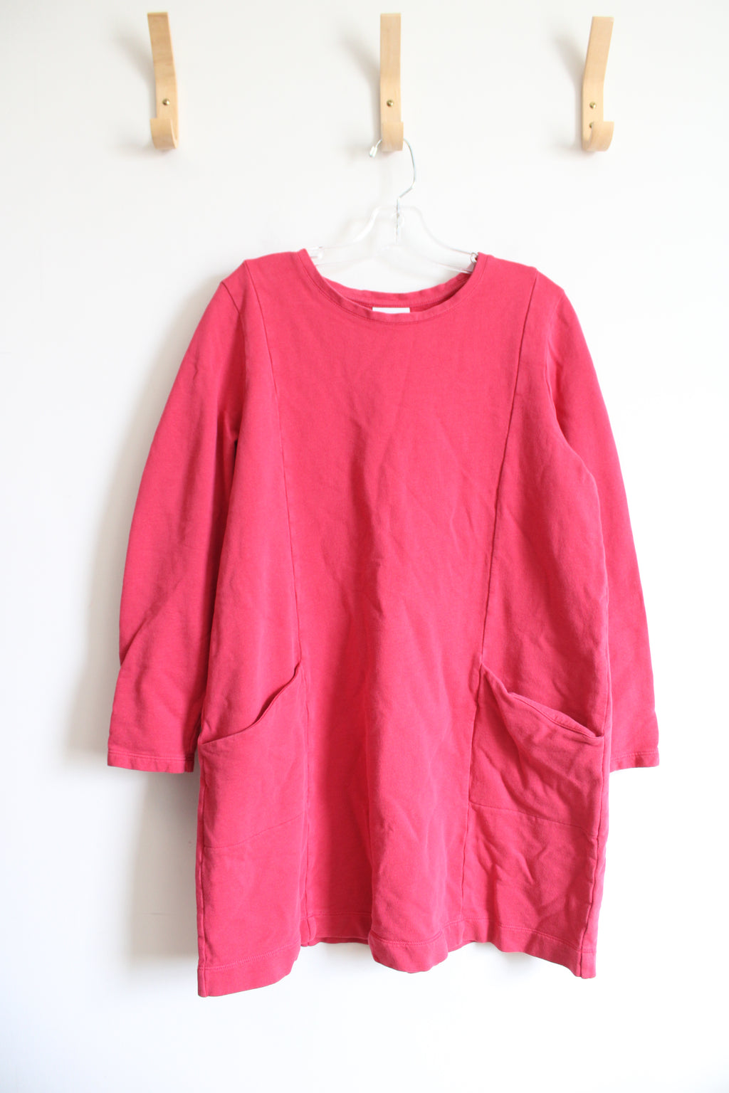 J.Jill Pink Pocket Tunic Top | L Petite