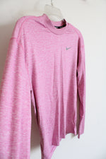 Nike Red Athletic Long-Sleeve Top | XS
