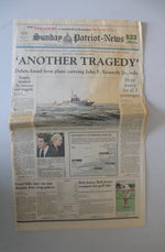 The Patriot News Collection Of Newspapers About JFK Jr.'s Accident & Death