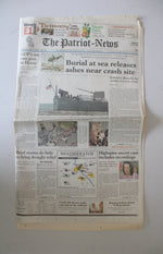 The Patriot News Collection Of Newspapers About JFK Jr.'s Accident & Death