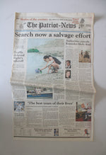 The Patriot News Collection Of Newspapers About JFK Jr.'s Accident & Death