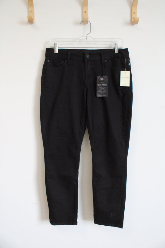 NEW Lucky Brand Curvy Fit Mid Rise Black Jeans | 8/29