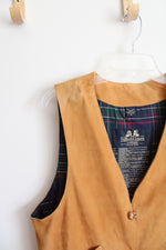 Vintage Willis & Geiger Outfitters Leather Vest | M