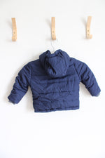 Rothschild Navy & Gray Layered Coat | 12 MO