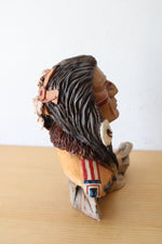 Mill Creek Studios Distant Thunder Stephen Herrero Native American Bust