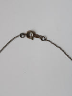 Sterling Silver Cross Twist Pendant Necklace