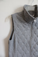 Christopher & Banks Gray Sleeveless Vest | PS