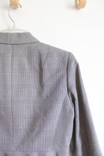 Tahari ASL Black & White Houndstooth Blazer | 8P