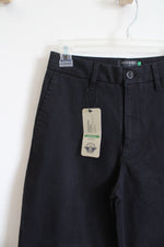 NEW Dockers Black High Straight Ankle Weekend Chino Pants | 26