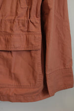 Universal Thread Dusty Pink Canvas Jacket | L