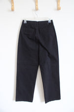 NEW Dockers Black High Straight Ankle Weekend Chino Pants | 26