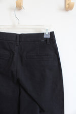 NEW Dockers Black High Straight Ankle Weekend Chino Pants | 26