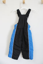 Black Blue Snow Bib Suit | 18 MO