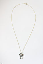 Cross Pendant Sterling Silver Necklace